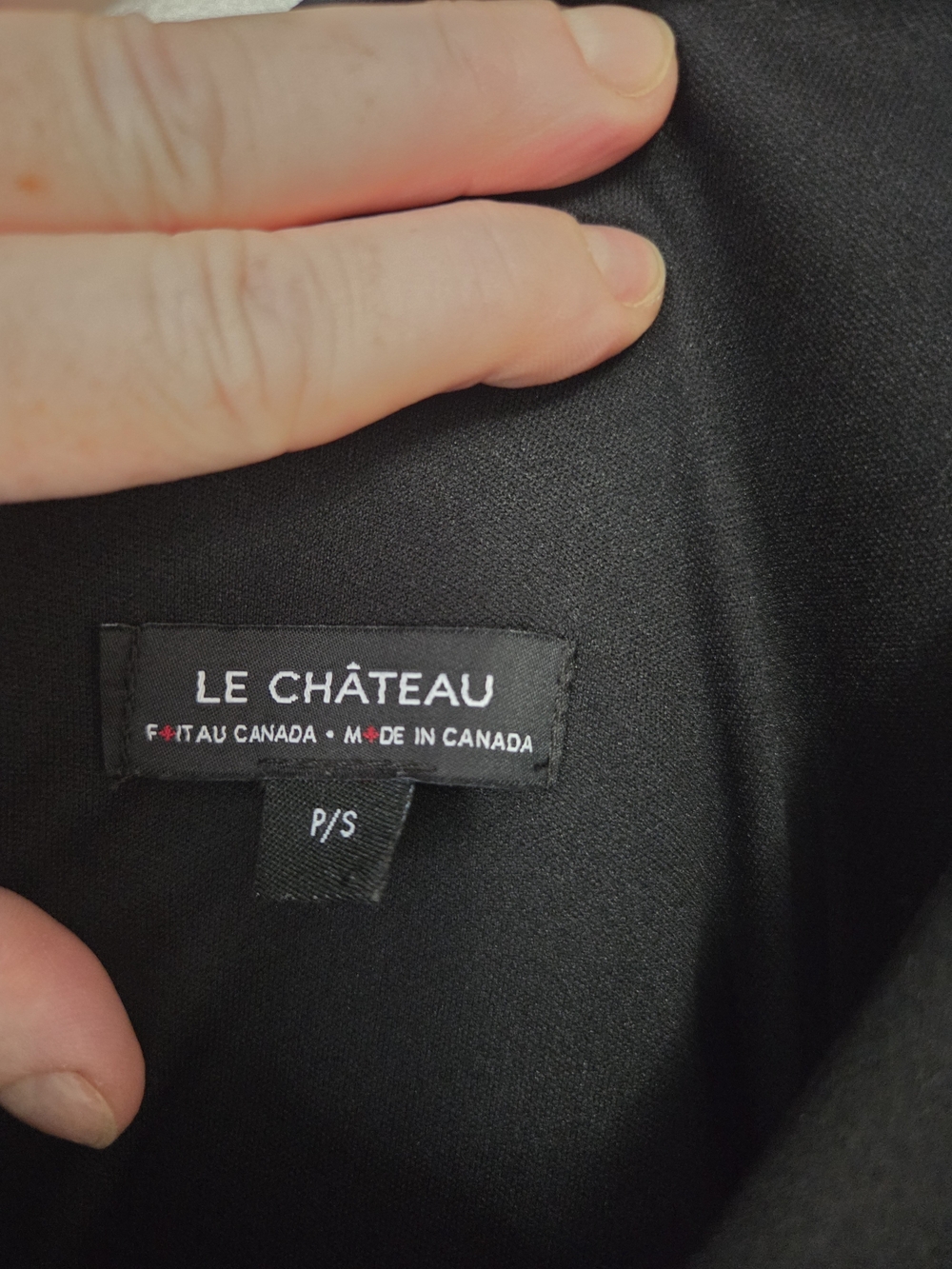 le chateau Black V-Neck High-Low Dress - Picture 6 of 9